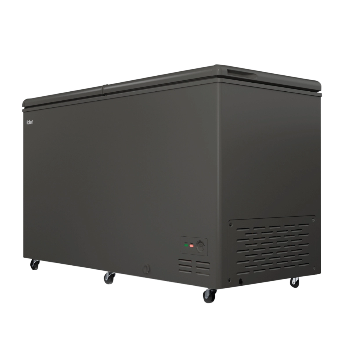 Haier 510 Ltr Double door- Embossed Titanium Grey colour Convertible Hard top Freezer